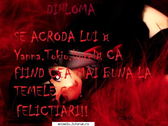 esti forumu anime2u nu poate perticipa pentru ca nu are o tema.css pua de el(nu la refer sa va