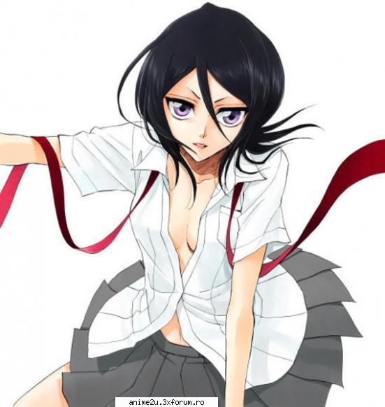 personaje - Rukia Kuchiki este un shimigami trimisă �n - Bleach